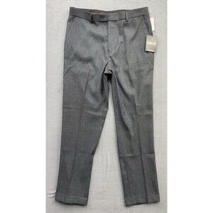 Lineage Signature Collection Paris Dress Pants Men Size 36X32 Gray Hand Tailored